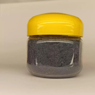 پودر مخمل پلی استر تُرک طوسی تیره 30 گرم